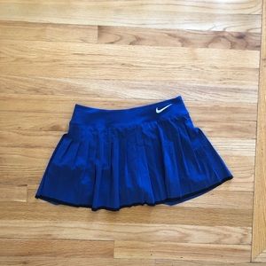 Blue Nike Tennis Skirt